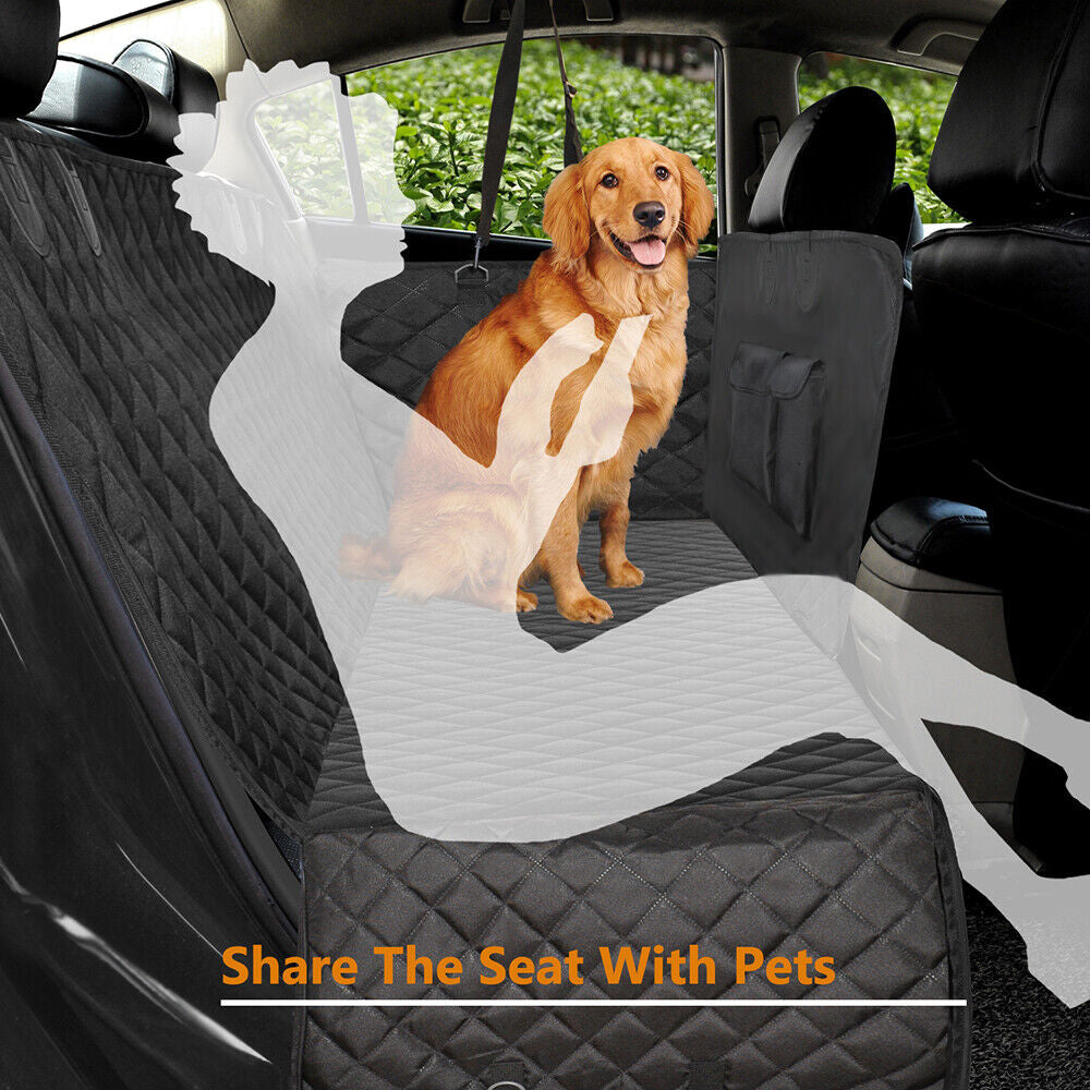 Pet Car Seat Cover Hammock – Premium Nonslip Protector Mat for Dogs & Cats + 4 Free Gifts