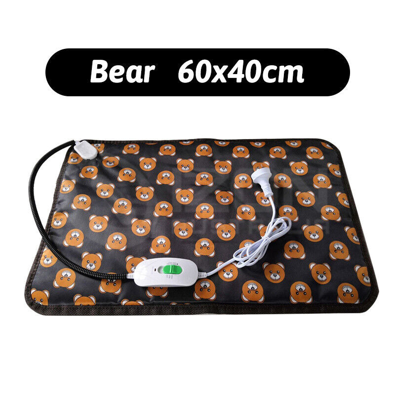 Large Electric Pet Heating Mat – Waterproof Warmer Pad for Dogs & Cats (AU Plug)